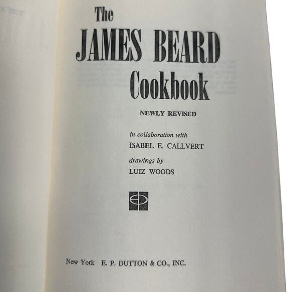 The James Beard Cookbook 1st Edition 1970 Hardcover Book Club w/Dust Jacket - Picture 6 of 9